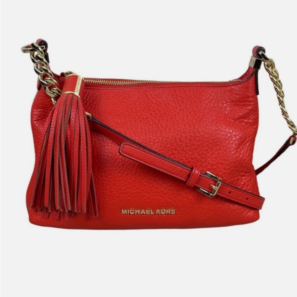 MICHAEL KORS Weston Leather Small Messenger Crossbody